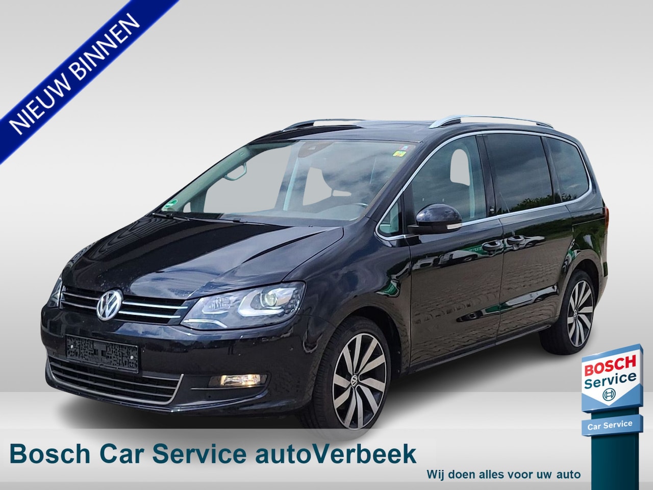 Volkswagen Sharan - 2.0TSi DSG6 220pk Sound 7P | Pano | El.schuifdeuren + Achterklep | El.trekhaak | Bi-Xenon - AutoWereld.nl