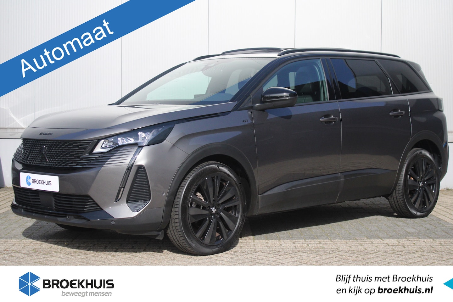 Peugeot 5008 - 1.2 PureTech GT 130-PK EAT8 AUTOMAAT BLACK PACK | PANORAMA SCHUIFDAK | PARKEERCAMERA | KEY - AutoWereld.nl