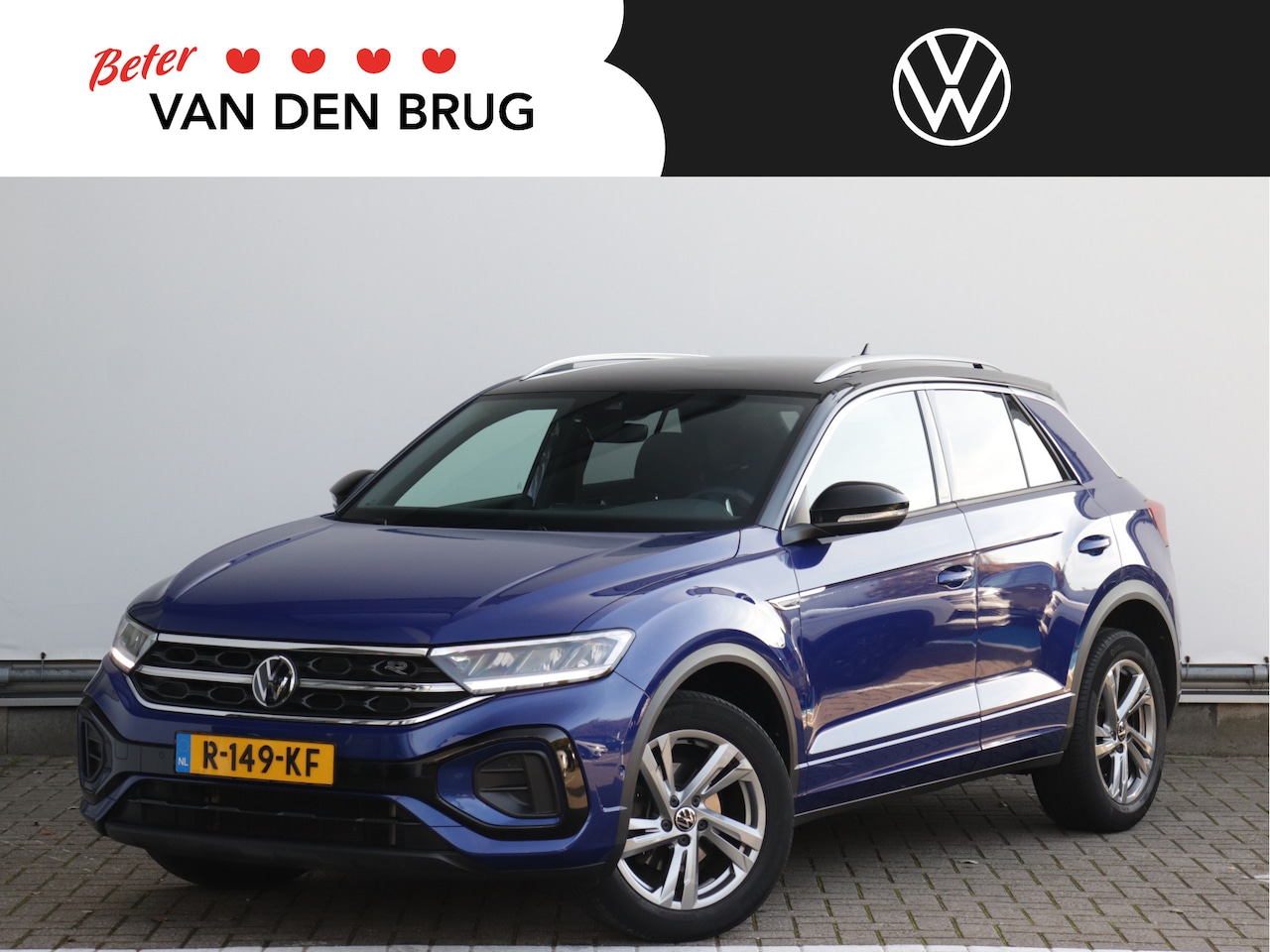 Volkswagen T-Roc - 1.5 TSI R-Line 150pk Automaat | Keyless | App-Connect | Adaptive Cruise | Digital Cockpit - AutoWereld.nl