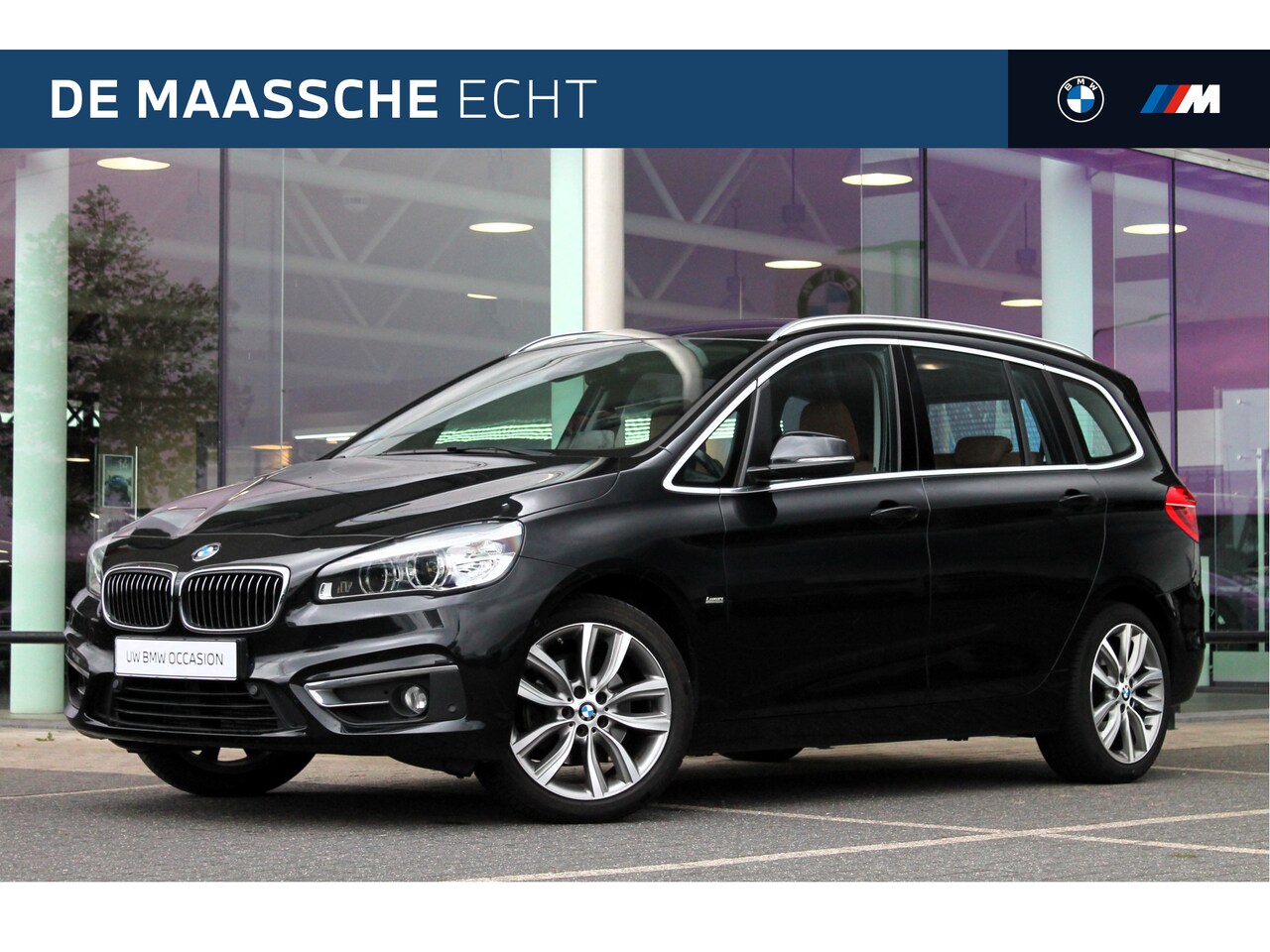 BMW 2-serie Gran Tourer - 218i High Executive Luxury Line Automaat / Achteruitrijcamera / Sportstoelen / Head-Up / L - AutoWereld.nl