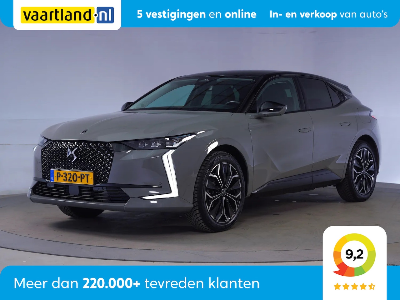 DS 4 - E-Tense La Première Aut. [ 360-Camera Leder Adapt.cruise ] - AutoWereld.nl