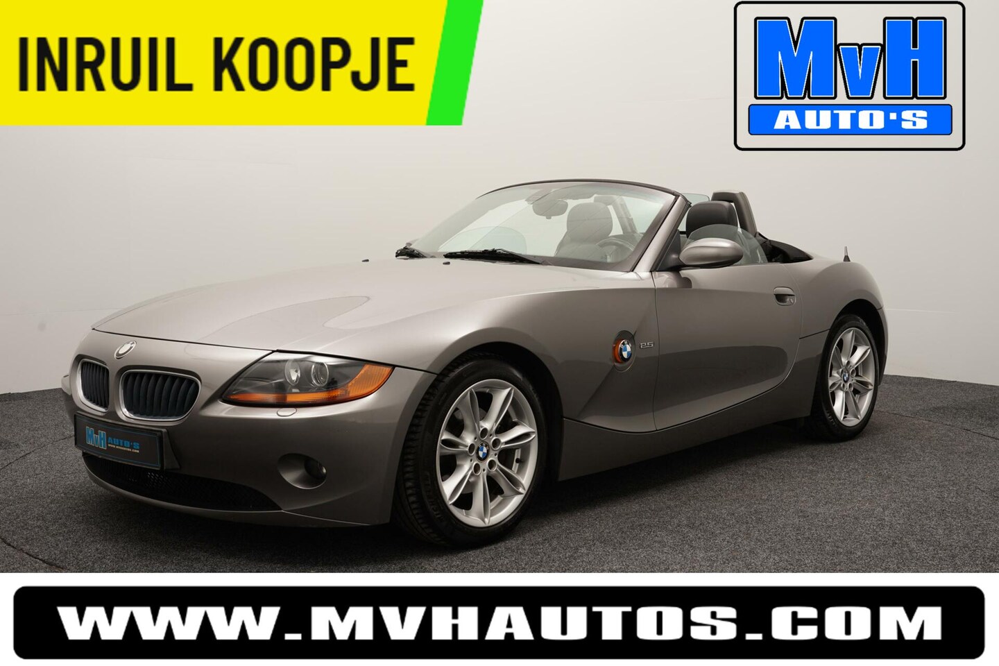 BMW Z4 Roadster - 2.5i S|AUTOMAAT|6-CILINDER|LEER|CRUISE|HARDTOP - AutoWereld.nl