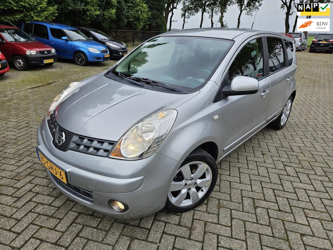 Nissan Note - 1.4 Life. 2008. Airco/Trekhaak/Lichtmetaal/Mistlampen. APK 10-2025 - AutoWereld.nl