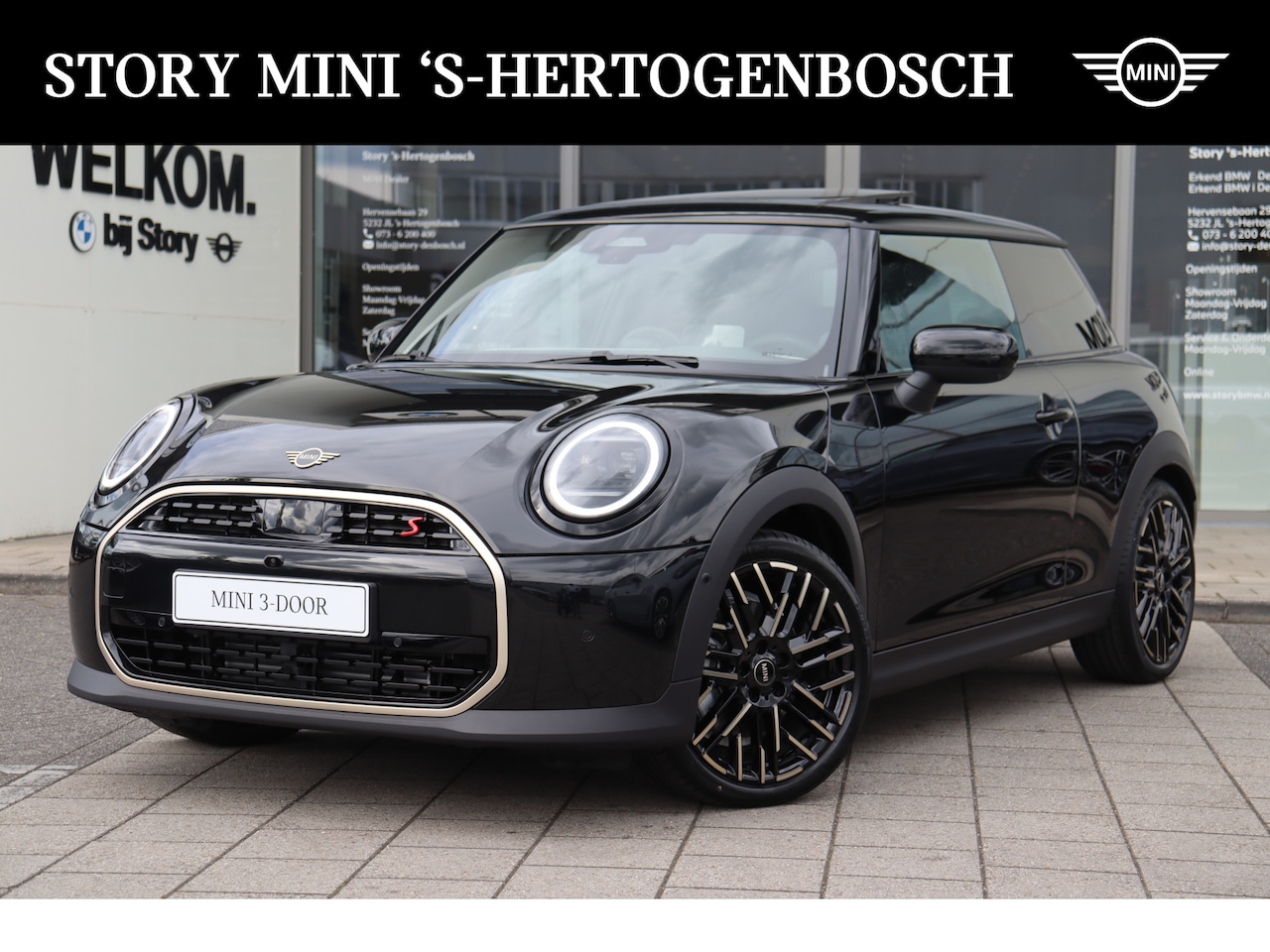 MINI Cooper S - / Favoured Trim / Pakket XL / 18 inch Night Flash Spoke 2-tone - AutoWereld.nl