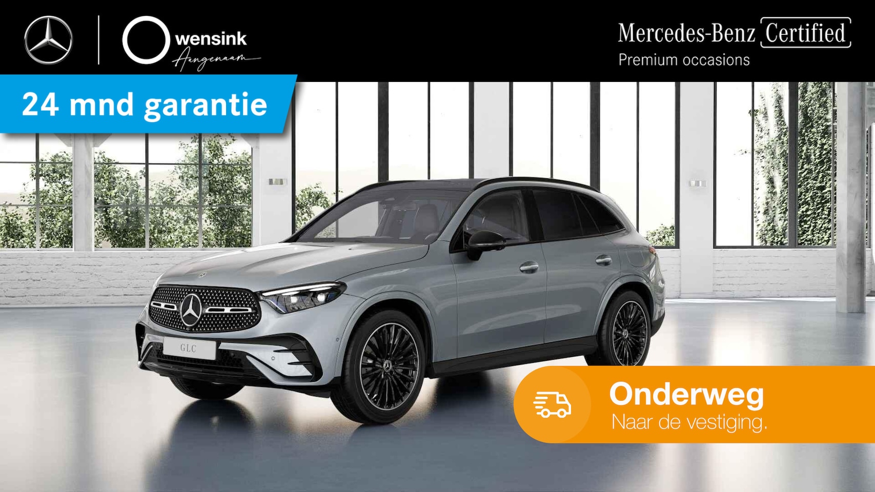 Mercedes-Benz GLC-klasse - 300e 4MATIC AMG Line | Premium plus | Panoramadak | Trekhaak | Night | Winter pakket | - AutoWereld.nl