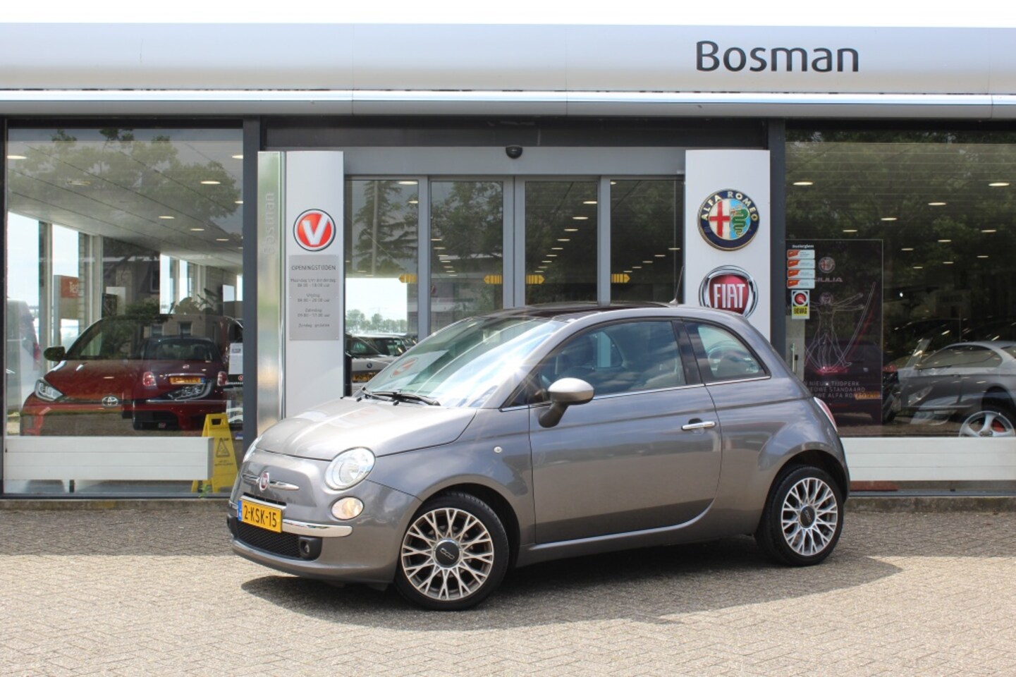 Fiat 500 - 0.9 TwinAir Lounge/AIRCO/PANORAMADAK - AutoWereld.nl