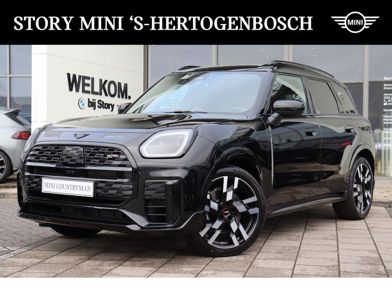 MINI Countryman - S ALL4 Automaat / JCW / Pakket XL / 20" John Cooper Works Flag Spoke 2-tone - AutoWereld.nl