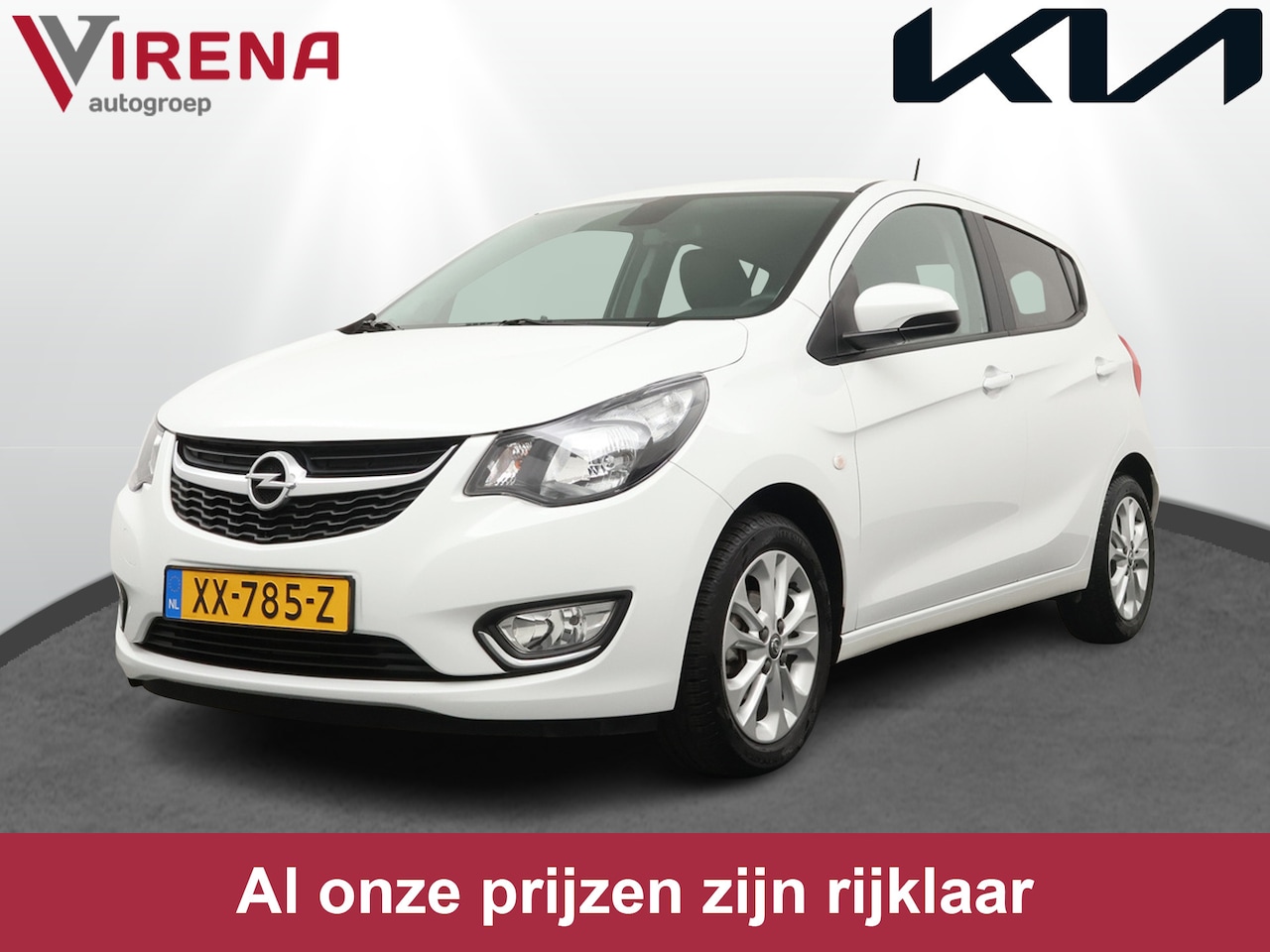 Opel Karl - 1.0 ecoFLEX Innovation - Navigatie - Stoelverwarming - Climate Control - 12 maanden BOVAG - AutoWereld.nl