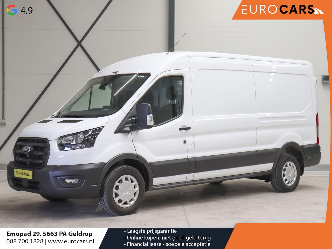 Ford Transit - 330 2.0 TDCI L3H2 Trend Automaat Airco Trekhaak Cruise Control - AutoWereld.nl