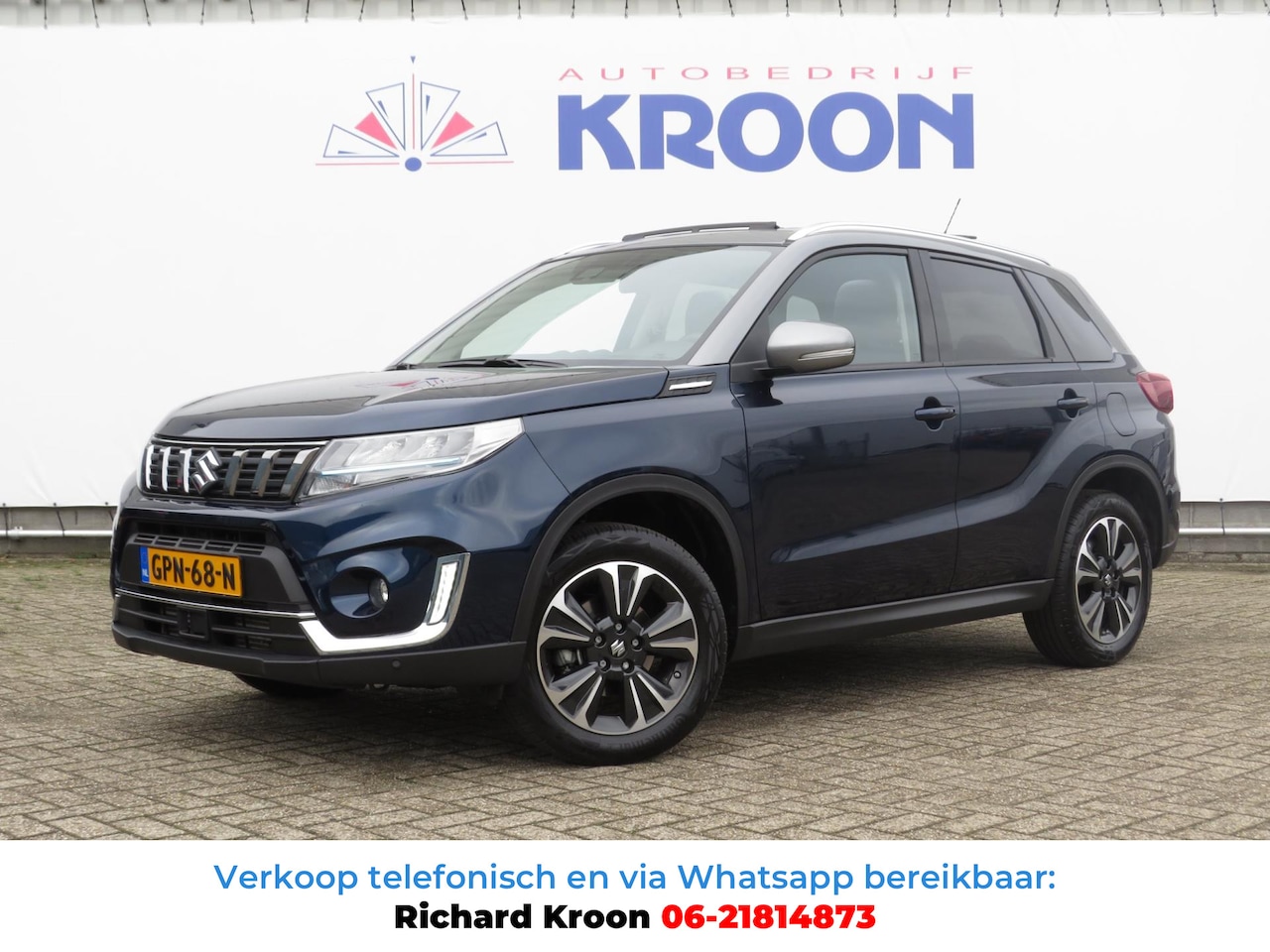 Suzuki Vitara - 1.4 Boosterjet Style Rhino Edition Smart Hybrid 1.4 Boosterjet Style Rhino Edition Smart Hybrid, Panoramadak - AutoWereld.nl