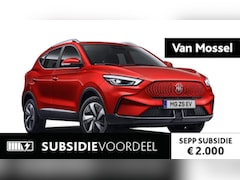 MG ZS - EV Long Range Comfort 70 kWh Dimond Red ACTIE voorraad registratiekorting / ( Subsidie par