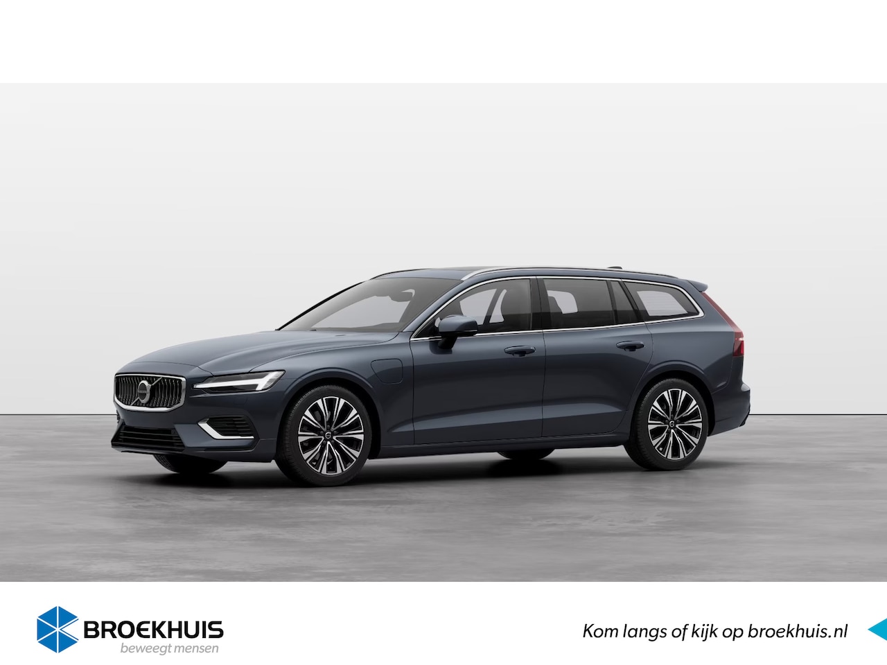 Volvo V60 - 2.0 T6 Plug-in hybride AWD Ultra Dark | 18" Lichtmetalen velgen | Full-Led koplamen | Acht - AutoWereld.nl