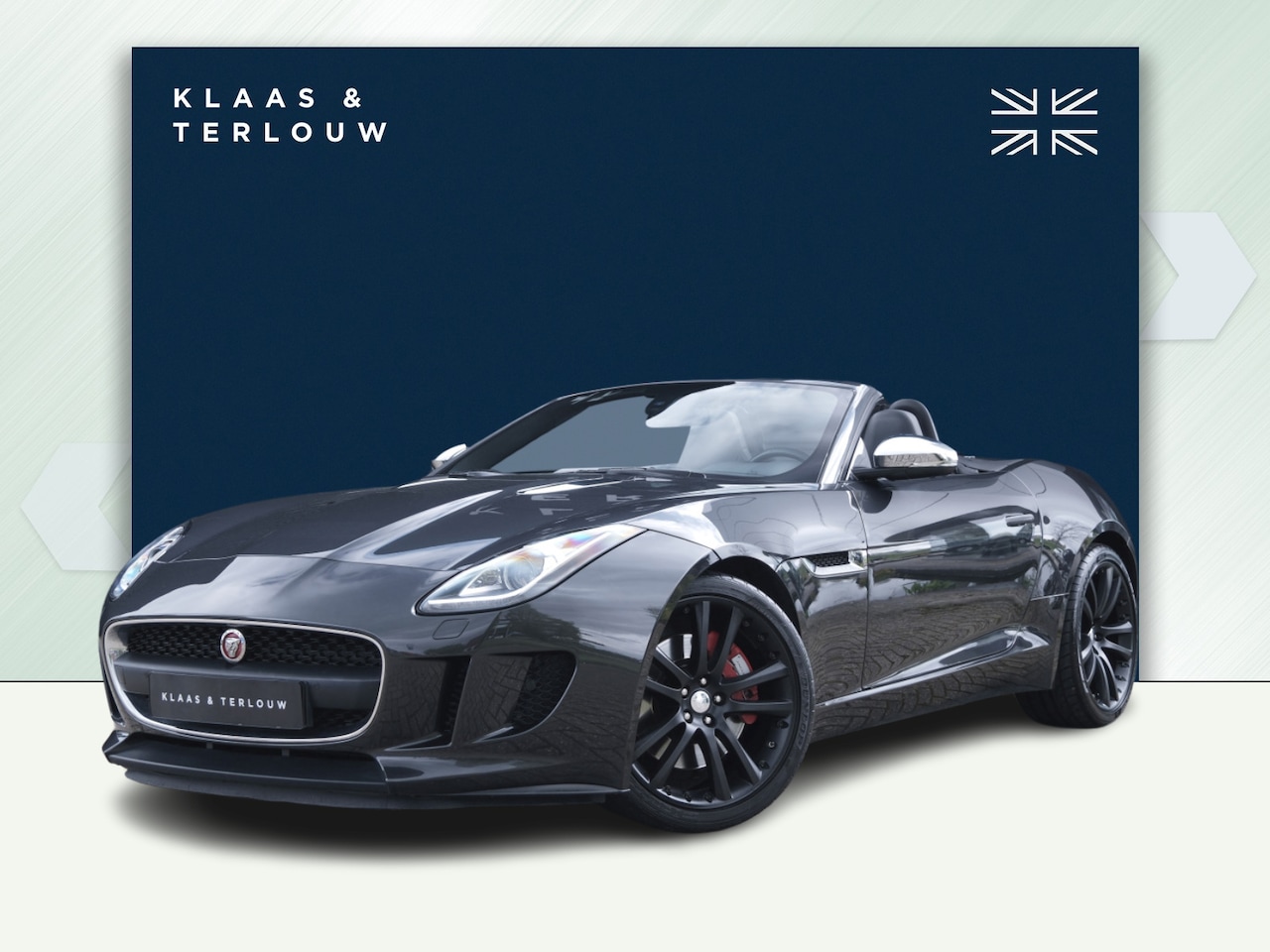 Jaguar F-type - 3.0 V6 Convertible / Sportuitlaat / Achteruitrijcamera - AutoWereld.nl