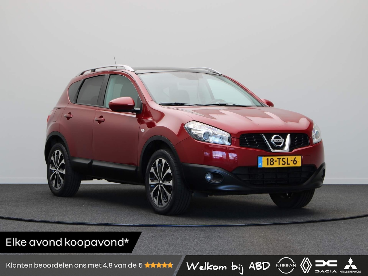 Nissan Qashqai - 1.6 Connect Edition | Panorama Dak | Achteruitrijcamera | Cruise Control | Navigatie | Tre - AutoWereld.nl