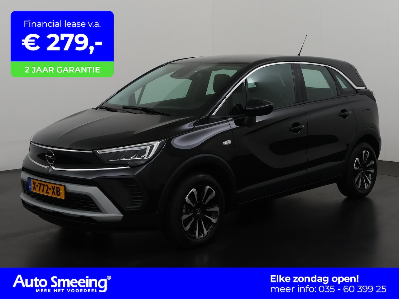 Opel Crossland - 1.2 Turbo Elegance Automaat | Camera | Apple/Android Carplay | Zondag Open! - AutoWereld.nl