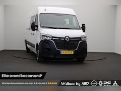 Renault Master - T35 2.3 dCi 135pk L3H2 DC Comfort | 6 persoons | Trekhaak | Laadruimte betimmering | Achte