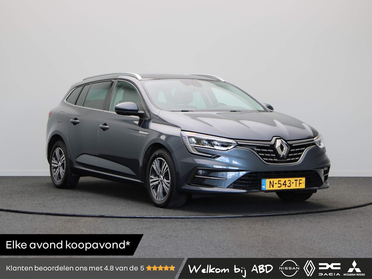 Renault Mégane Estate - 140pk TCe Intens | Trekhaak | Led | Parkeersensoren Voor/Achter | - AutoWereld.nl