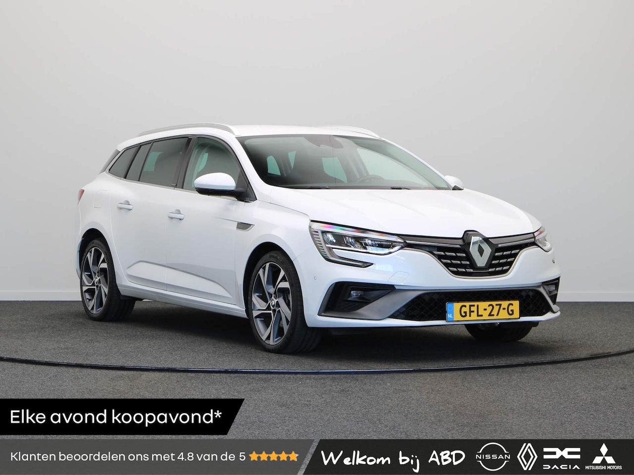 Renault Mégane Estate - PHEV 160pk R.S. Line | Achteruitrijcamera | Apple Carplay | Android Auto | Multi-Sense | - AutoWereld.nl