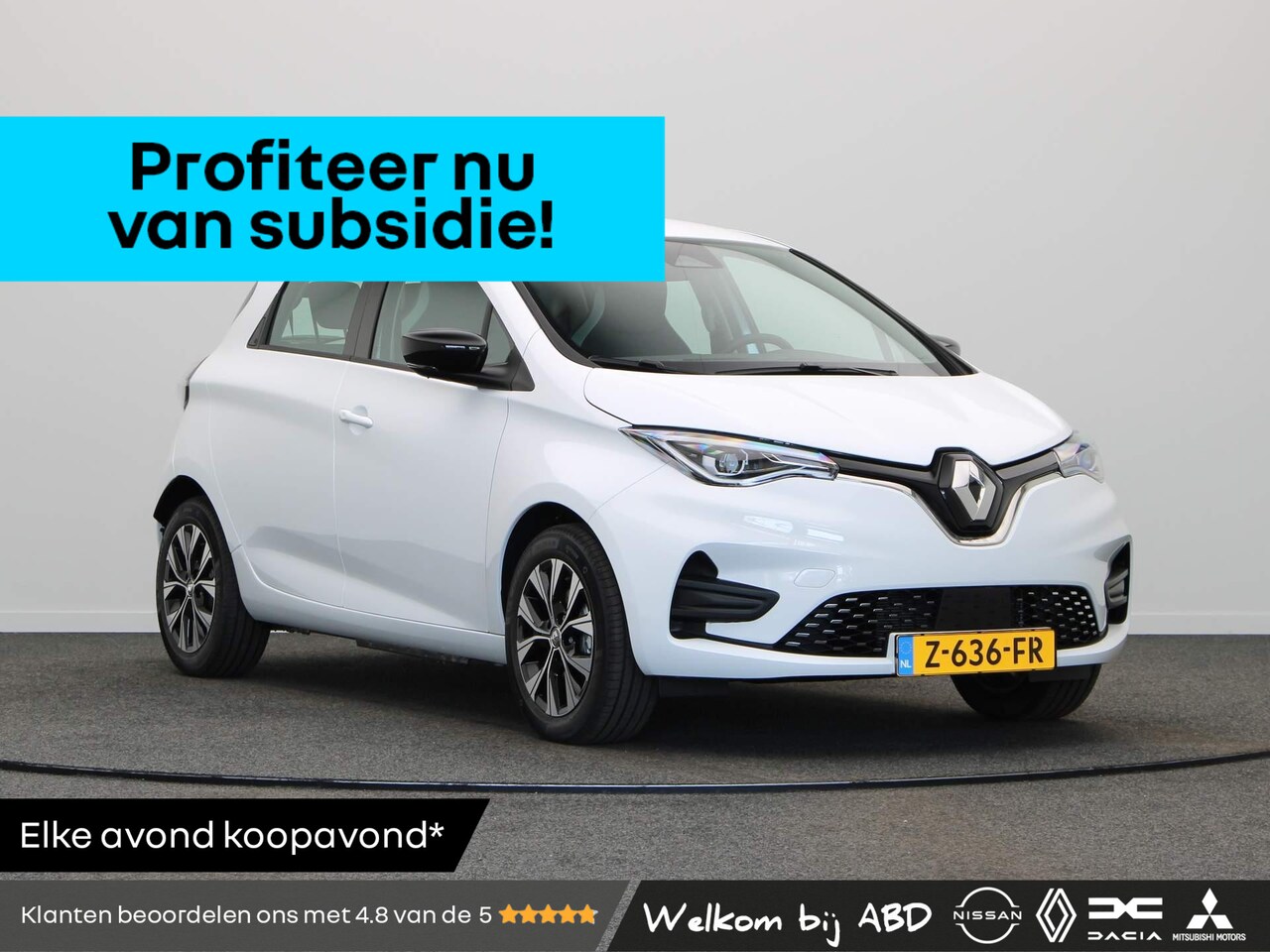 Renault Zoe - R135 Evolution 52 kWh | €2000 Overheidsubsidie | Navigatiesysteem | Apple carplay | Parkee - AutoWereld.nl