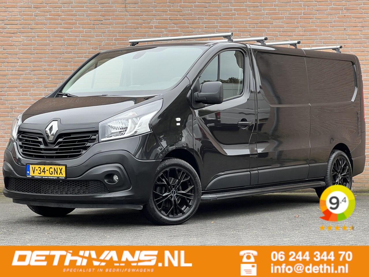 Renault Trafic - 1.6dCi 126PK Lang Black Edition / Euro6 / Camera / Navigatie - AutoWereld.nl