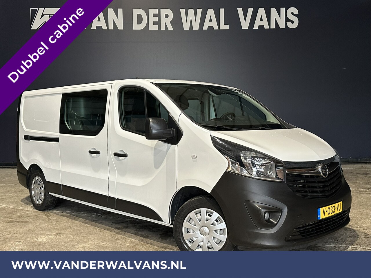 Opel Vivaro - 1.6 CDTI 126pk L2H1 Dubbele Cabine Euro6 Airco | Navigatie | LED | Camera Cruisecontrol, T - AutoWereld.nl