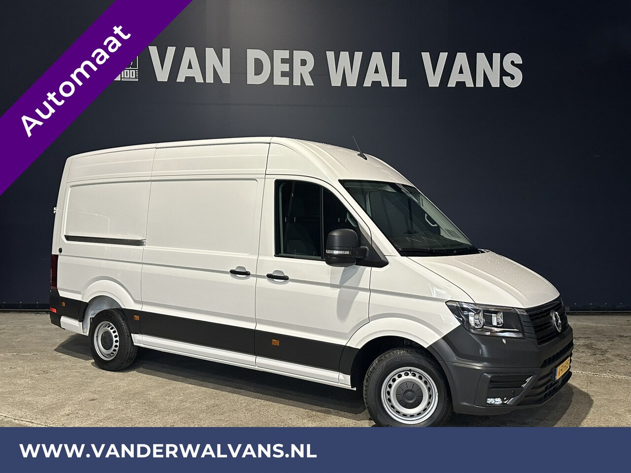 Volkswagen Crafter - 2.0 TDI 141pk Automaat L3H3 L2H2 Euro6 Airco | Navigatie | Apple Carplay Android Auto, Cru - AutoWereld.nl