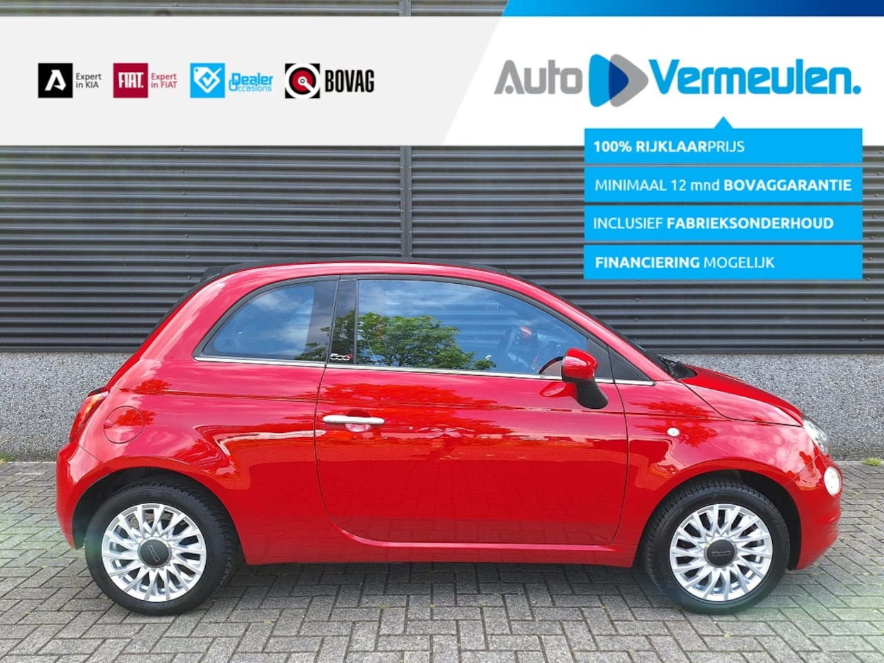 Fiat 500 C - 1.2 Lounge 1.2 Lounge - AutoWereld.nl