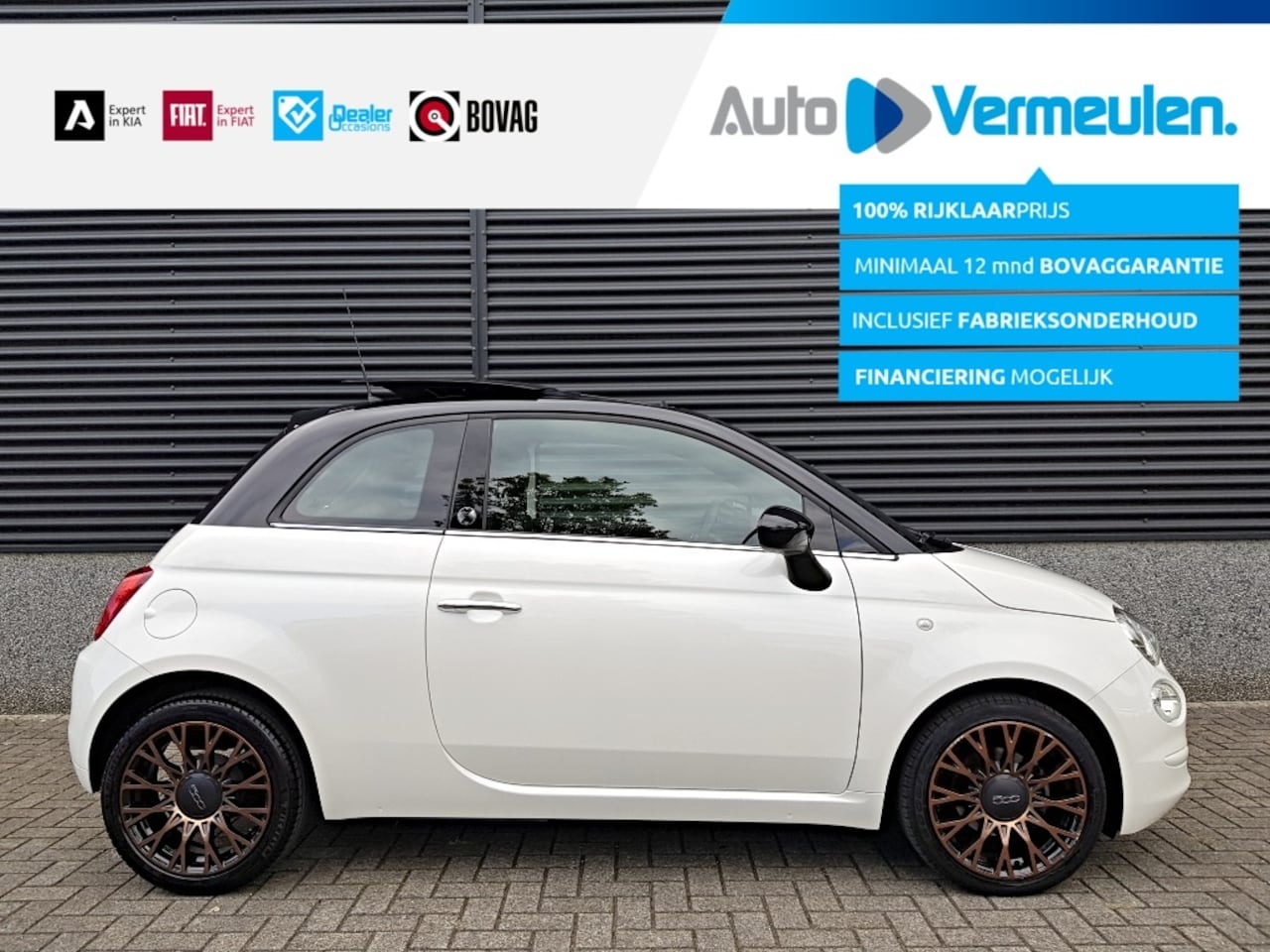 Fiat 500 - TA Turbo 120TH Edition - AutoWereld.nl