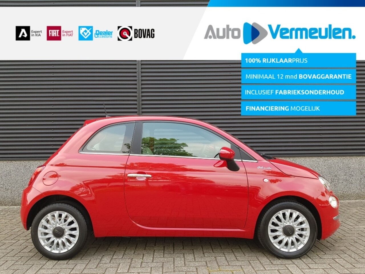 Fiat 500 - 1.0 Hybrid Dolcevita 1.0 Hybrid Dolcevita - AutoWereld.nl