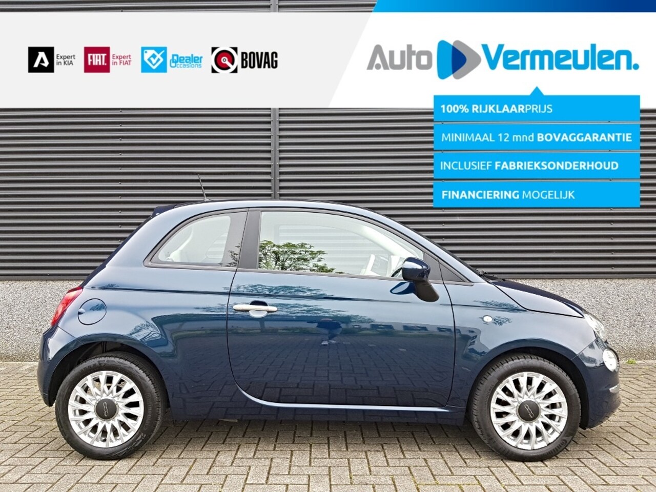 Fiat 500 - Hybrid Lounge - AutoWereld.nl