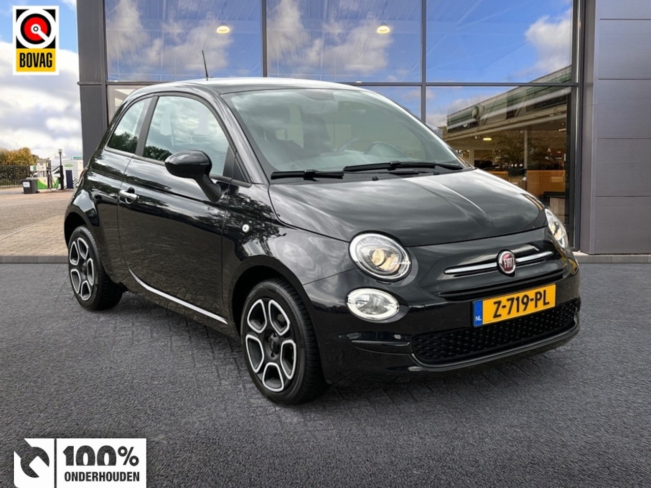 Fiat 500 - 1.0 Hybrid Club/Android auto/DAB/Cruise controle - AutoWereld.nl