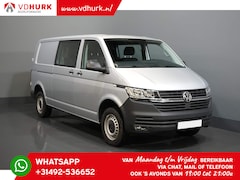 Volkswagen Transporter - T6.1 2.0 TDI 150 pk L2 DC Dubbel Cabine 4Motion/ 4x4/ Standkachel/ 2.5t Trekverm./ Cruise/