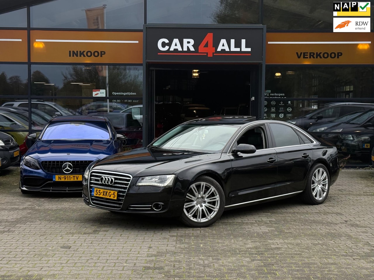 Audi A8 - 4.2 FSI quattro Pro Line+ NIEUWSTAAT/ALLE OPTIE'S!!!! - AutoWereld.nl