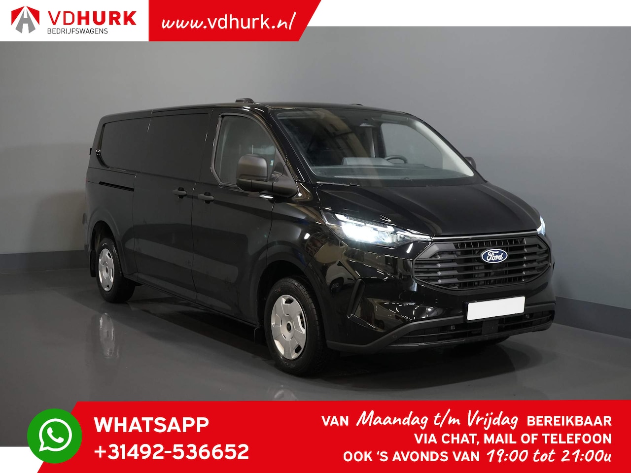 Ford Transit Custom - 300 2.0 TDCI 136 pk L2 Trend 5 jaar garantie/ 200.000 km/ 2.7T trekverm./ Navi/ Laadruimte - AutoWereld.nl