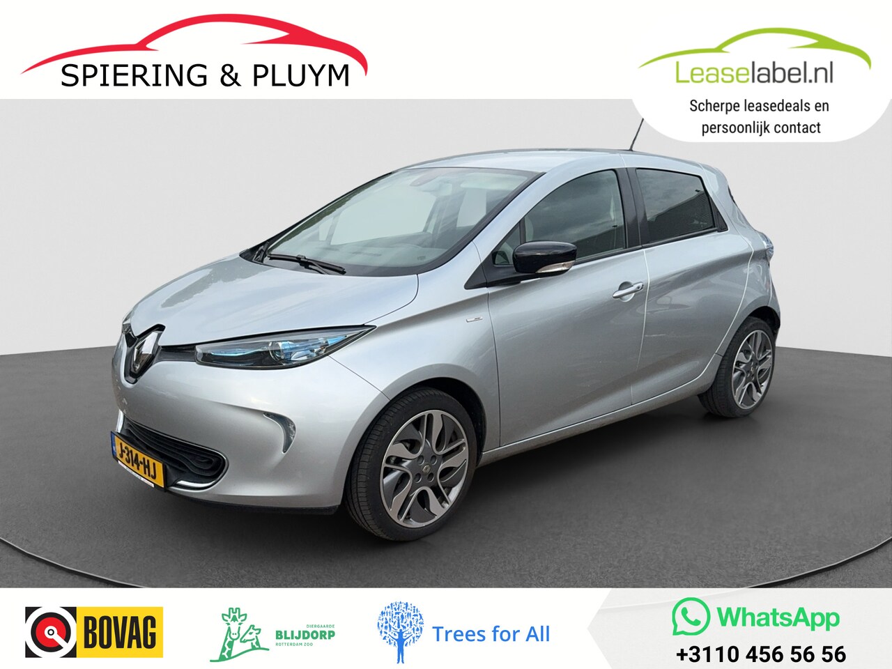 Renault Zoe - R110 Iconic 41 kWh (ex Accu) | Leder | PDC - AutoWereld.nl