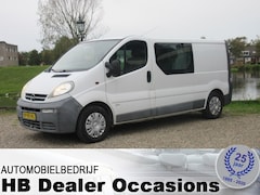 Opel Vivaro - 1.9 CDTI L2H1 Dubbel cabine - 6 Bak - Camera zaterdag open tot 15 uur