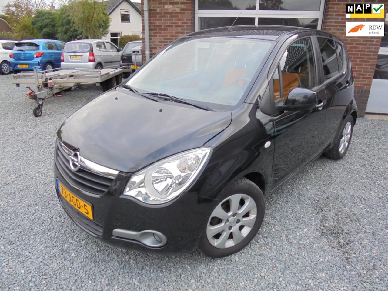 Opel Agila - 1.0 Enjoy / Airco / Weinig gereden / NAP / Trekhaak. - AutoWereld.nl