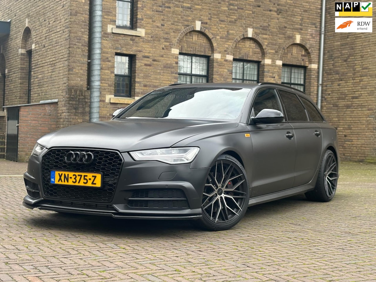 Audi A6 Avant - 50 TDI quattro Sport Pro Line 50 TDI quattro Sport Pro Line, Aut, Airco, Leer, Elek pkt - AutoWereld.nl