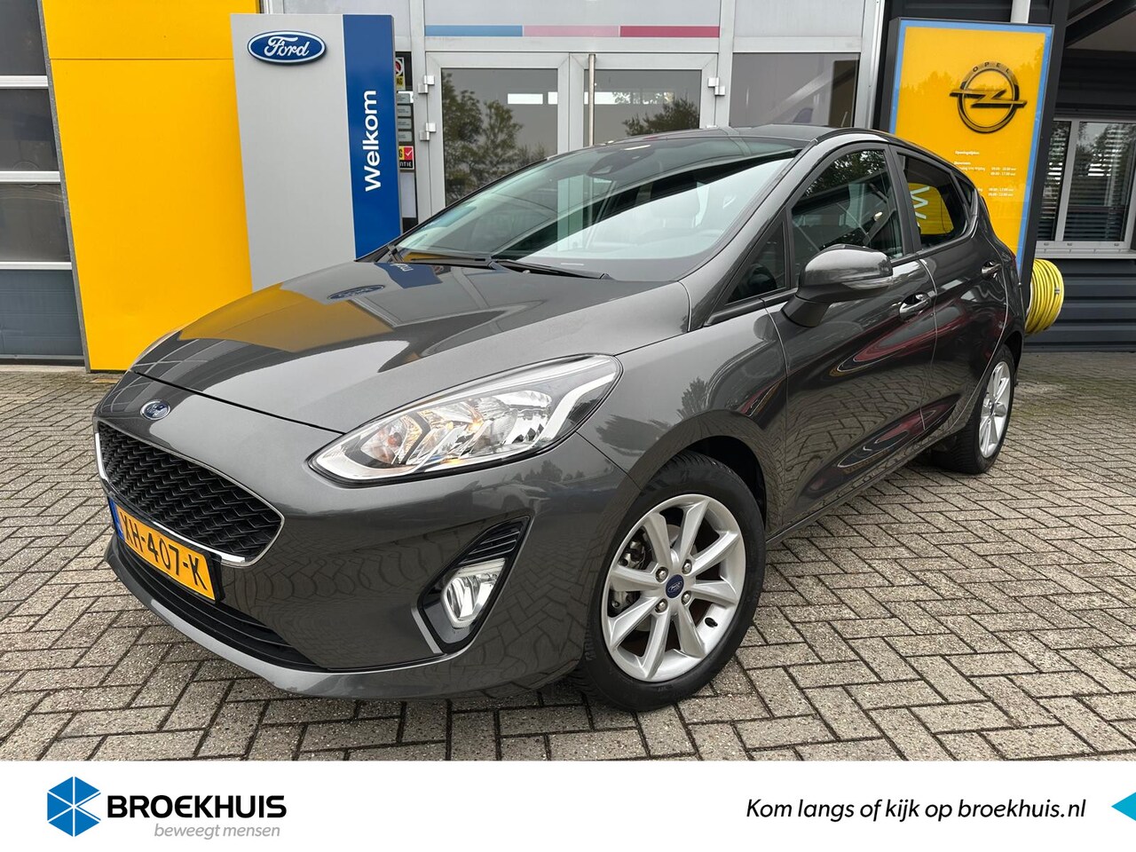 Ford Fiesta - 1.1 85 PK TREND | NAVIGATIE| DAB| BLUETOOTH| CRUICE CONTROL| DEALERONDERHOUDEN - AutoWereld.nl