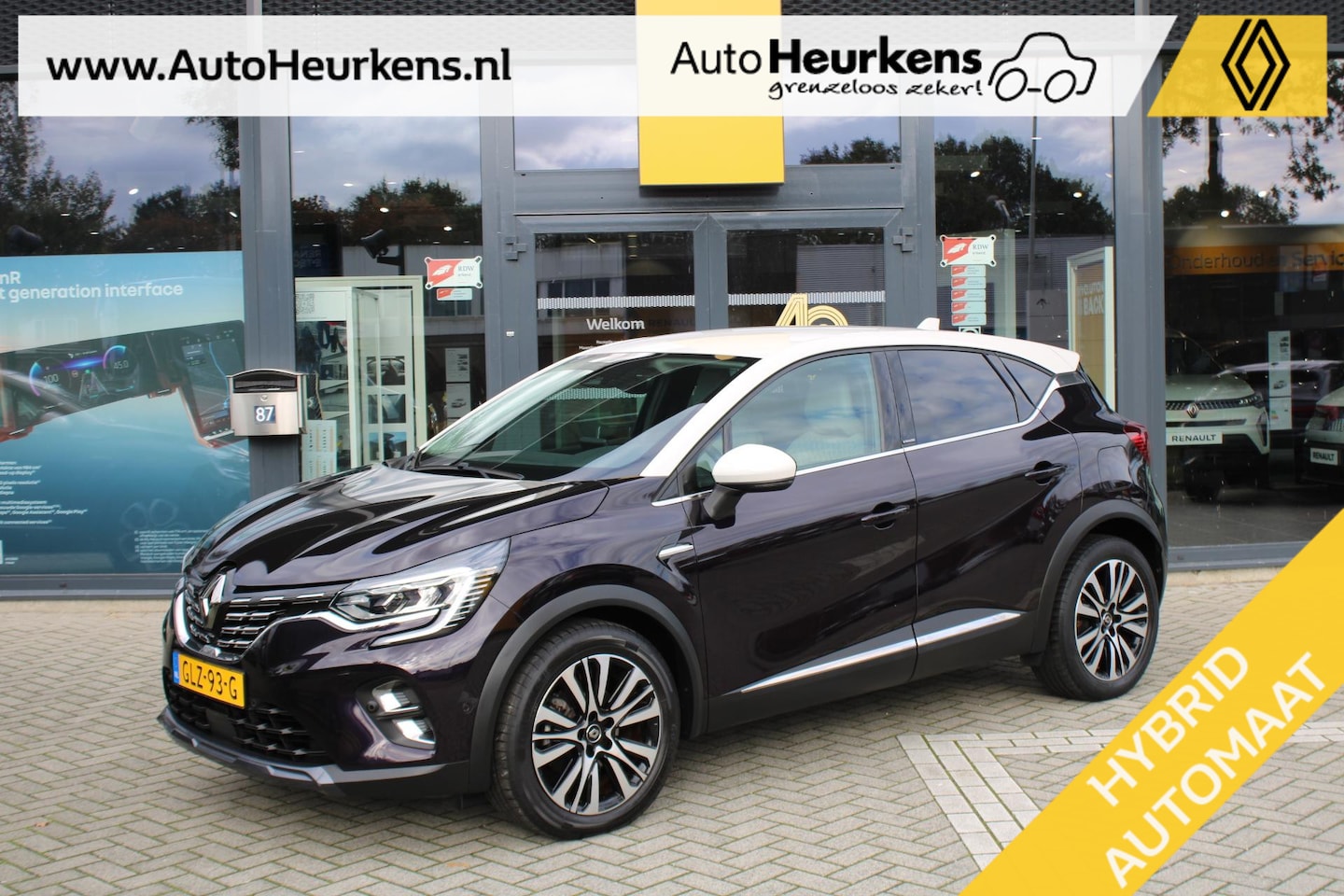 Renault Captur - 1.6 E-Tech Plug-in Hybrid 160 Initiale Paris | Bose Premium Audio | Lederen bekleding | - AutoWereld.nl