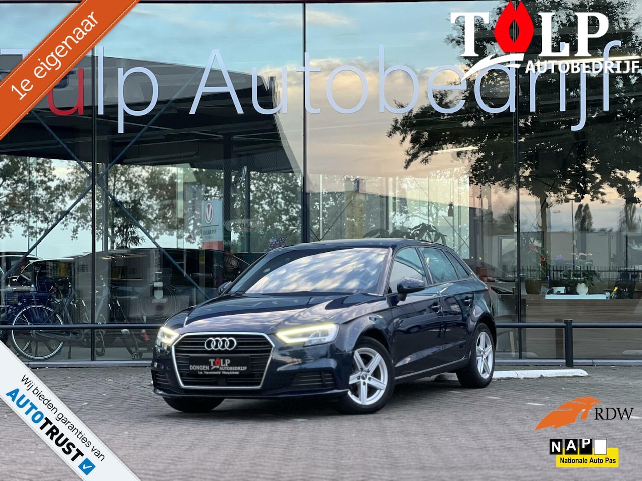 Audi A3 Sportback - 35 TFSI CoD Advance Airco Clima Leder - AutoWereld.nl