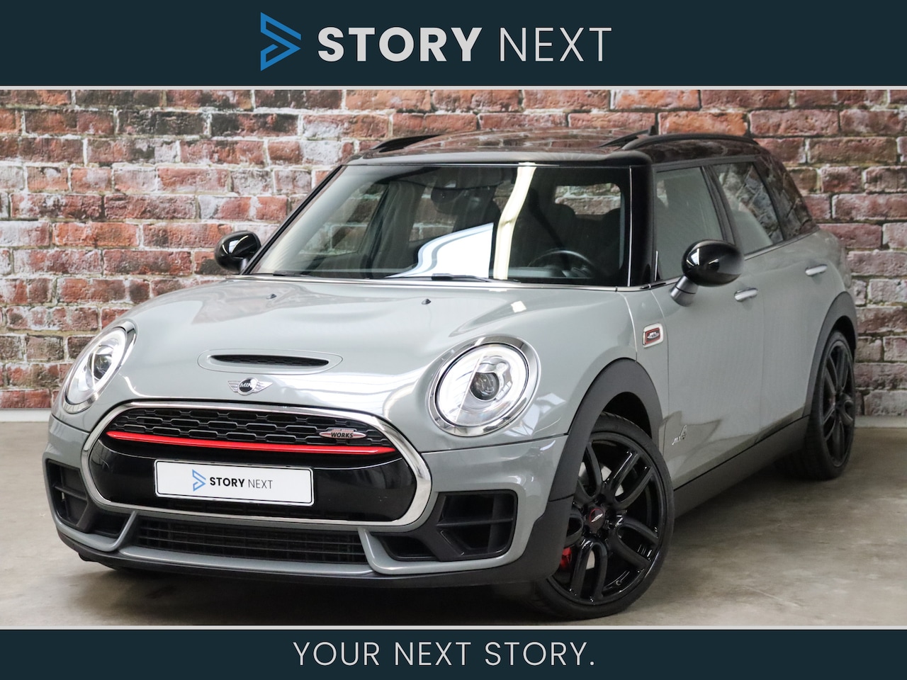 MINI Clubman - John Cooper Works ALL4 Chili Automaat / Trekhaak / Panoramadak / Comfort Access / Adaptive - AutoWereld.nl