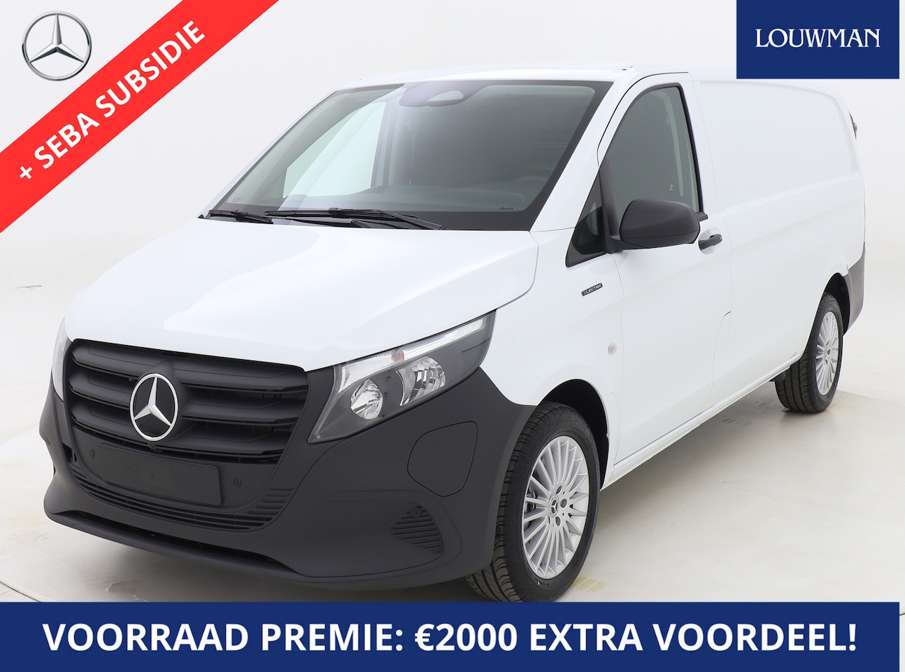 Mercedes-Benz eVito - L2 66kwh PRO | Nieuw model 2024 | Zitcomfort pakket | Apple Carplay | Anroid Auto | - AutoWereld.nl