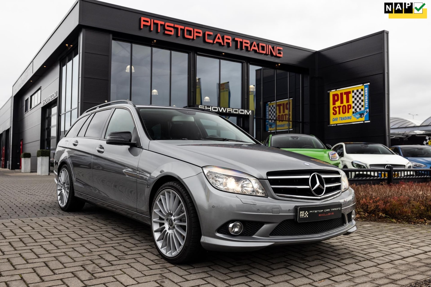 Mercedes-Benz C-klasse Estate - 2.2liter CDI AMG , 19 inch, Trekhaak! - AutoWereld.nl