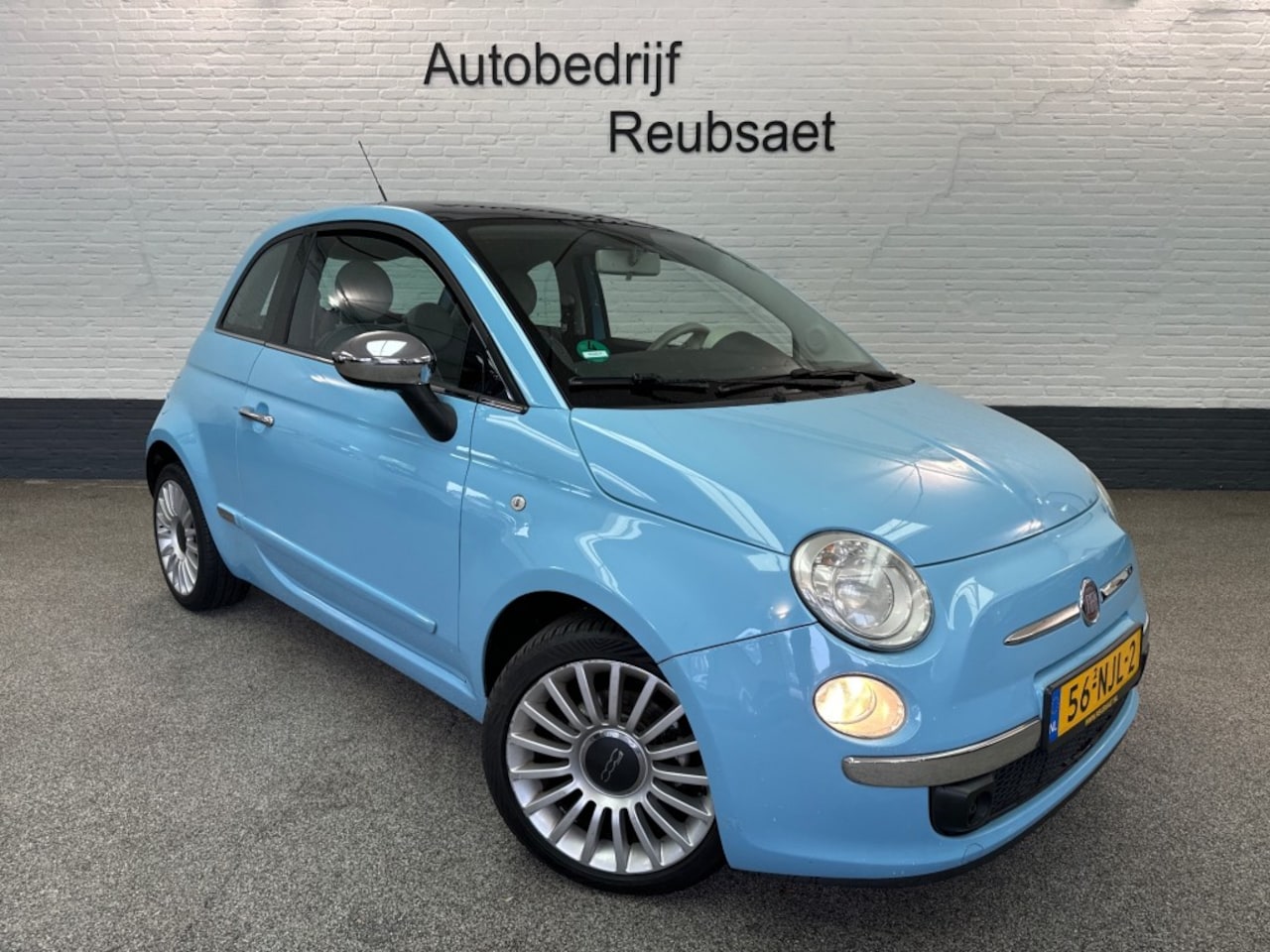 Fiat 500 - 0.9 Twinair Lounge Airco Panodak Bluetooth - AutoWereld.nl