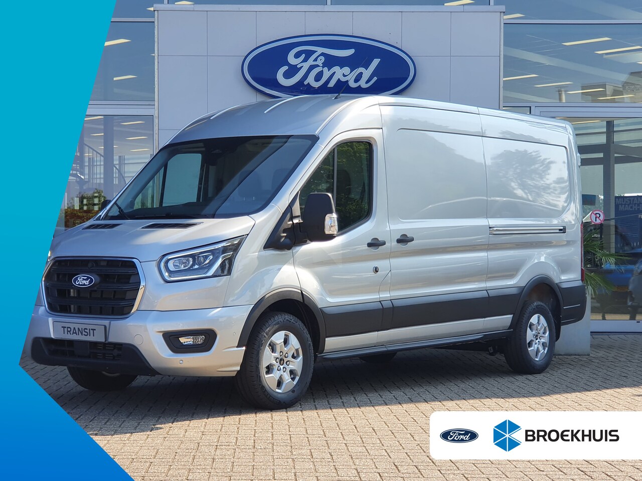 Ford Transit - 350 2.0 TDCI L3H2 Limited | Trekhaak | Verwarmde Voorstoelen - AutoWereld.nl