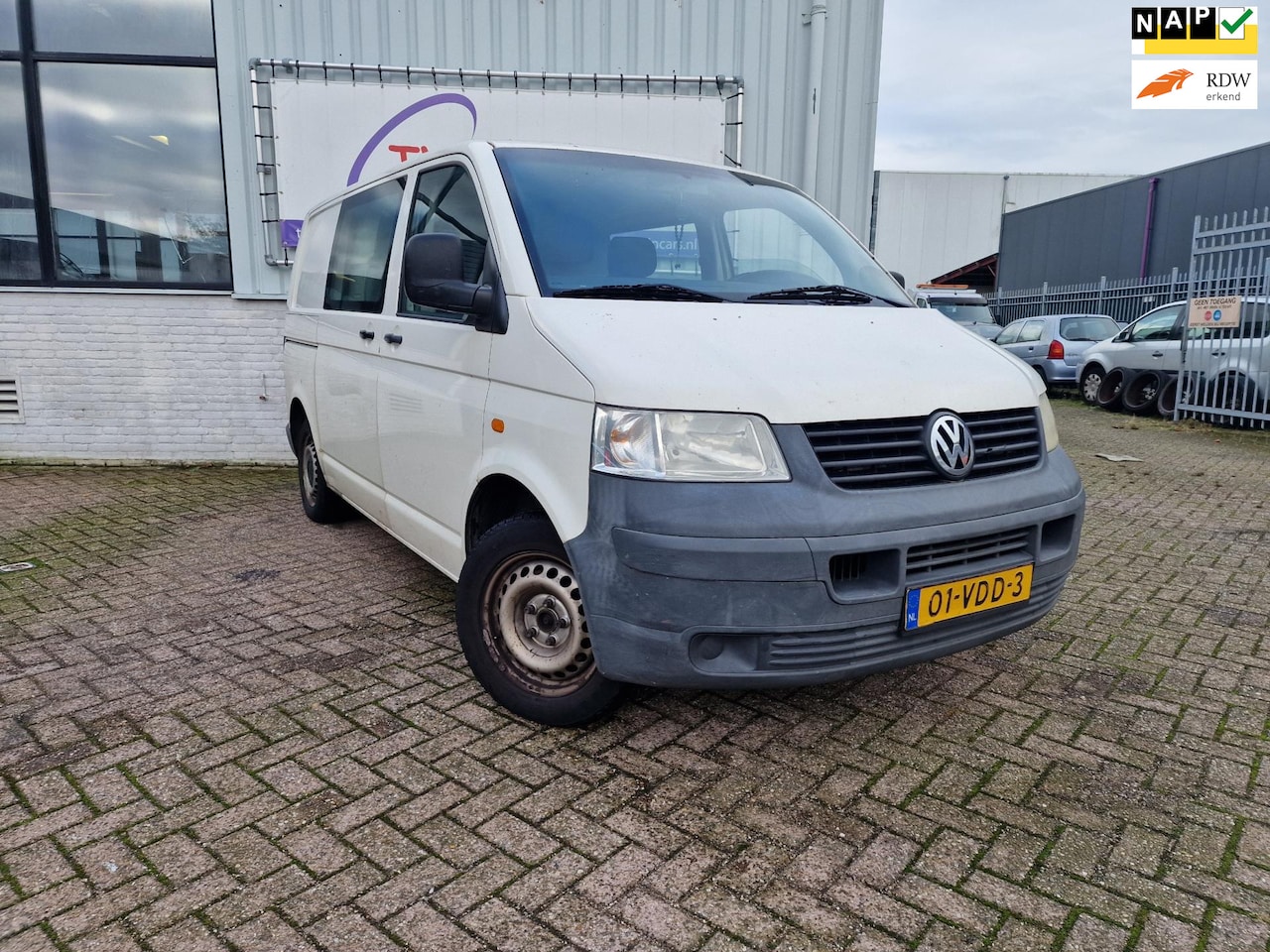 Volkswagen Transporter - 1.9TDI 300 T800 Baseline Budgetline DC 1.9 TDI 300 T800 Baseline Budgetline DC - AutoWereld.nl