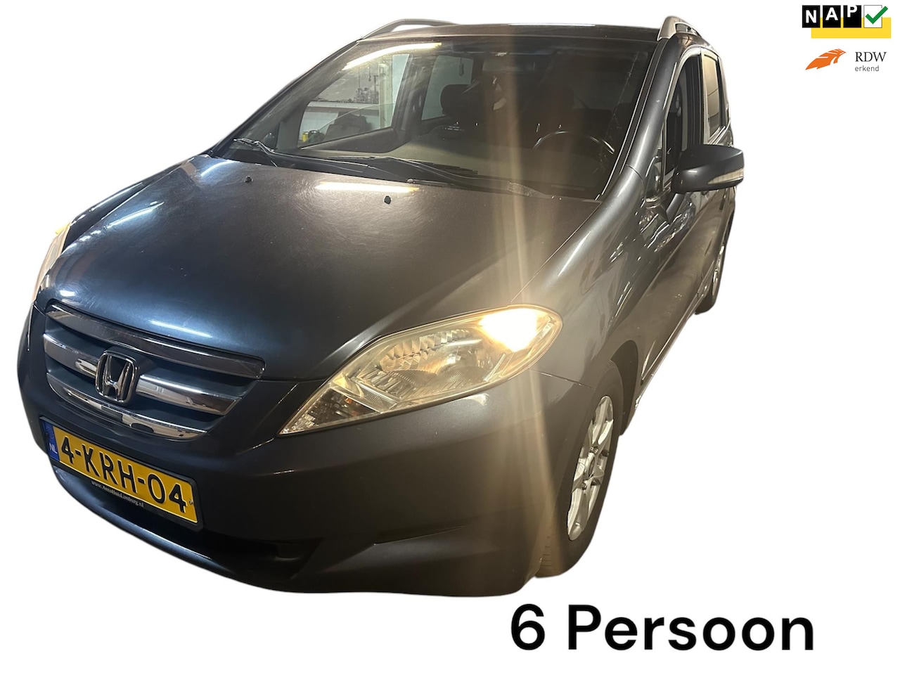 Honda FR-V - Comfort Grote scherm Navi Car play 6 Persoon - AutoWereld.nl