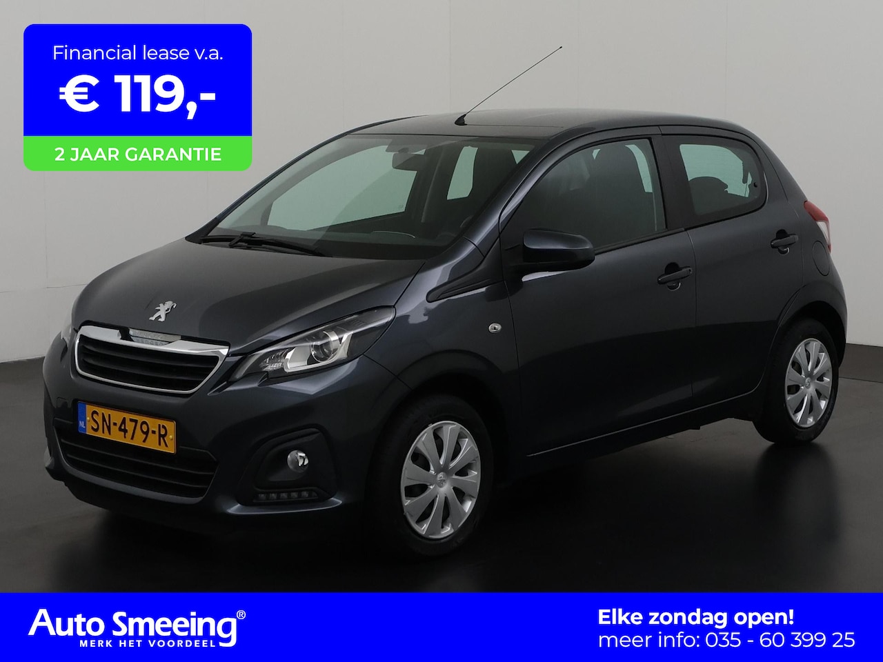 Peugeot 108 - 1.0 e-VTi Active | Airco | Bluetooth | Zondag Open! - AutoWereld.nl