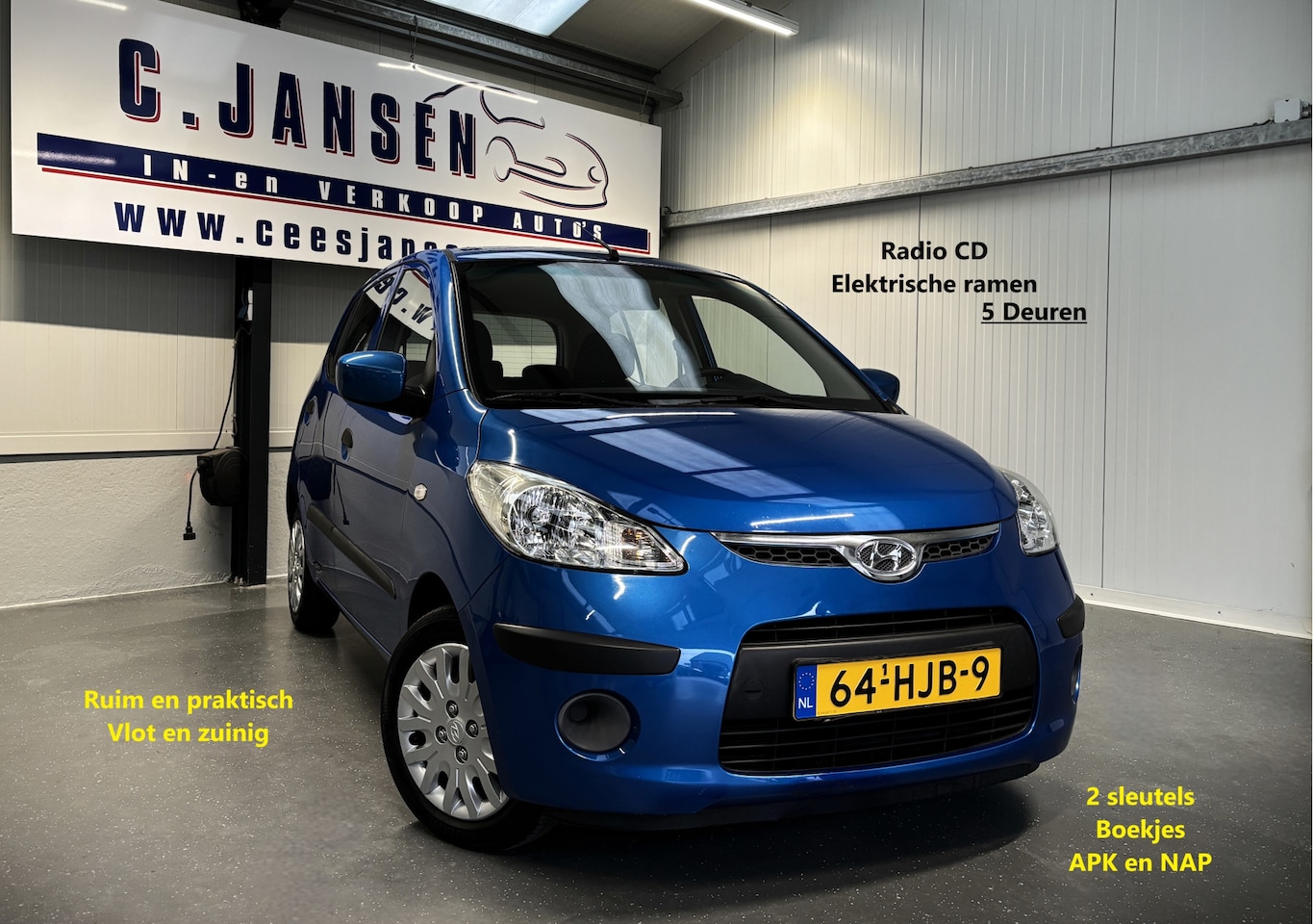 Hyundai i10 - 1.25i Dynamic LEUKE AUTO !!! - AutoWereld.nl